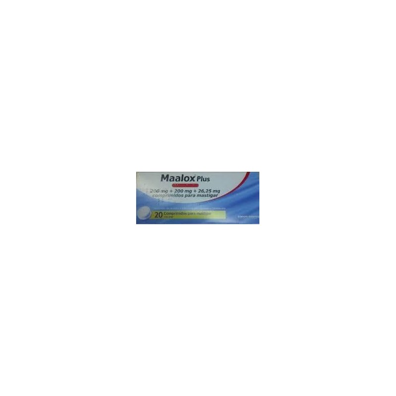 Maalox plus 40 comprimidos 