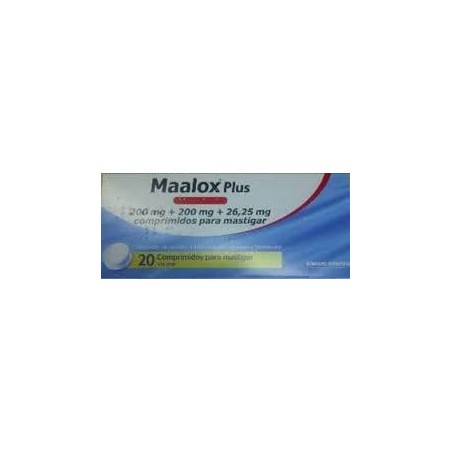 Maalox plus 40 comprimidos 