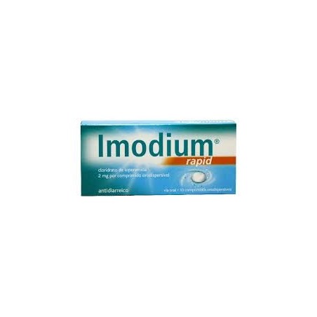 Imodium rapid 10 comprimidos orodispersíveis 