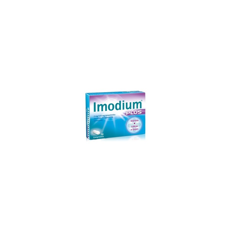 Imodium plus 12 comprimidos 