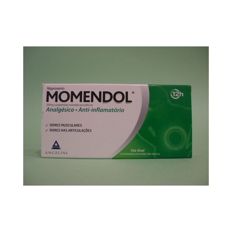 Momendol 200mg 12 comprimidos 