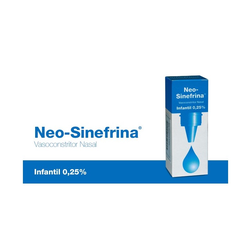 Neo-sinefrina 2.5 mg/ml gotas nasais 15ml