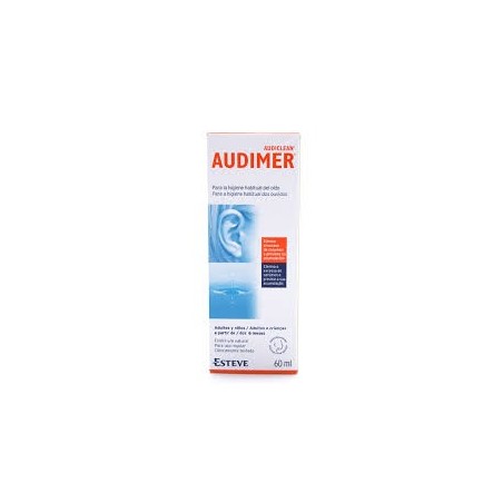 Audimer audiclean  solução 60ml