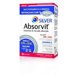 Absorvit silver 30 comprimidos+30cápsulas 
