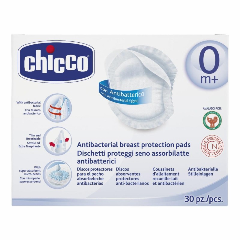 Discos absorventes anti-bac 30uds Chicco