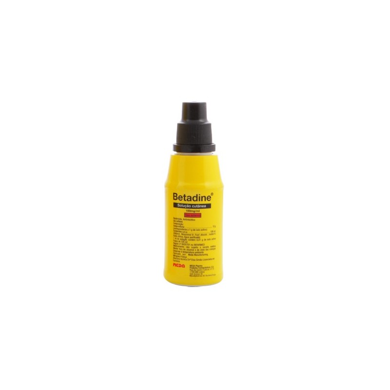 Betadine solução cutânea 10% 500ml
