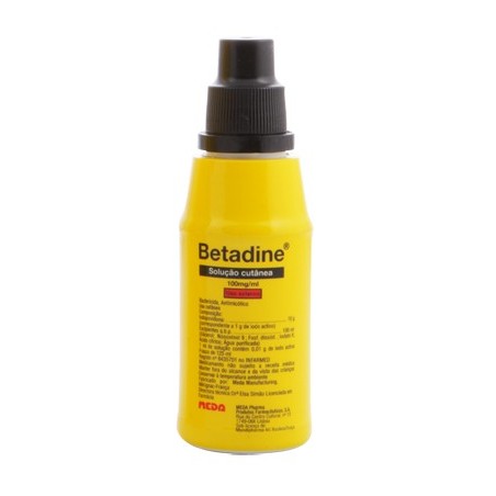 Betadine solução cutânea 10% 500ml