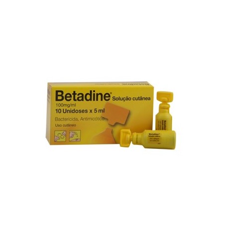 Betadine solução cutânea 10% 500ml