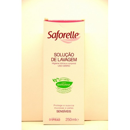 Saforelle solução de lavagem higiene ínitma 250ml