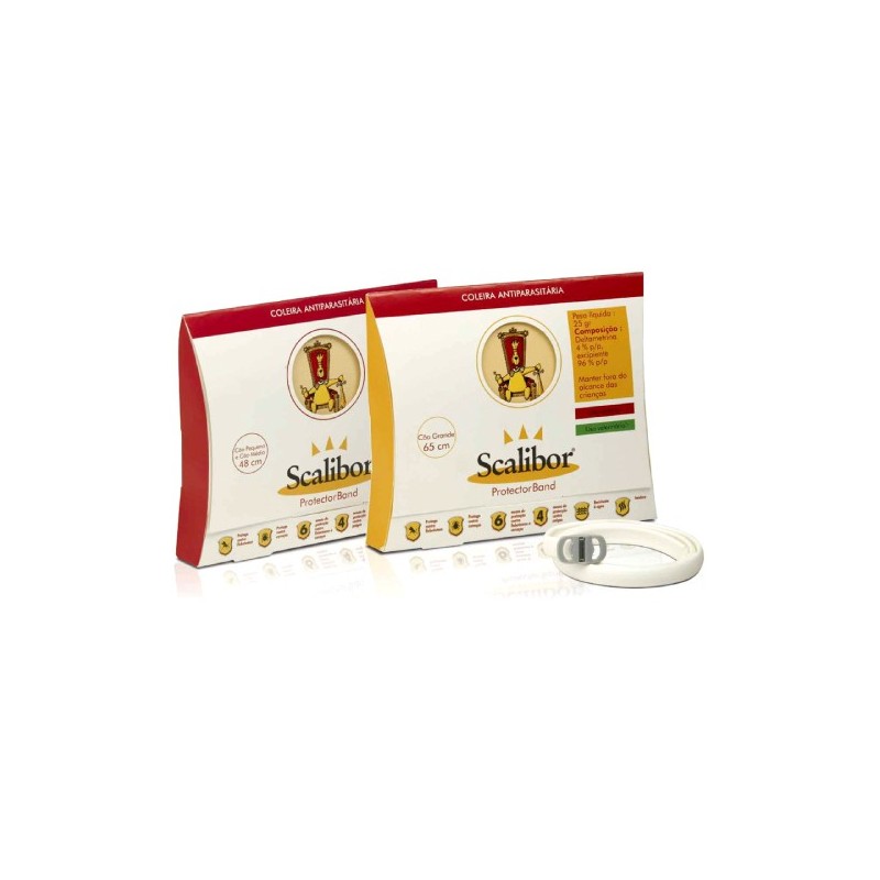Scalibor coleira 4% 65cm cão grande