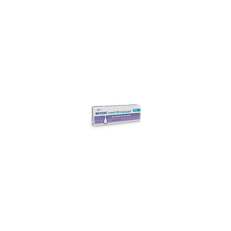 Benzac wash 5% gel 100g