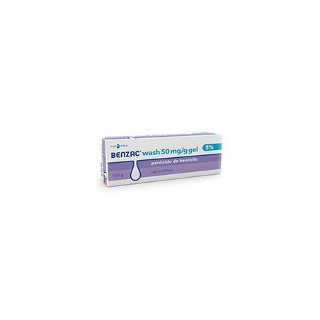 Benzac wash 5% gel 100g
