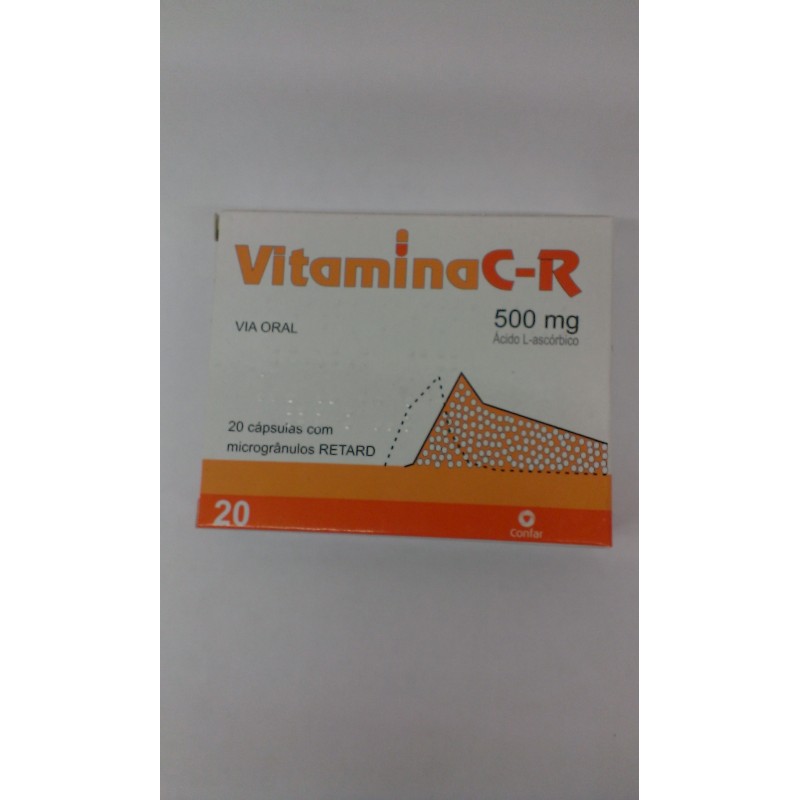 Vitamina C Retard 500mg 20 cápsulas