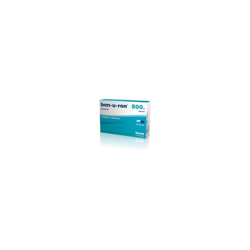 Ben-u-ron 500mg 20 comprimidos Ben-u-ron 500mg 20 comprimidos