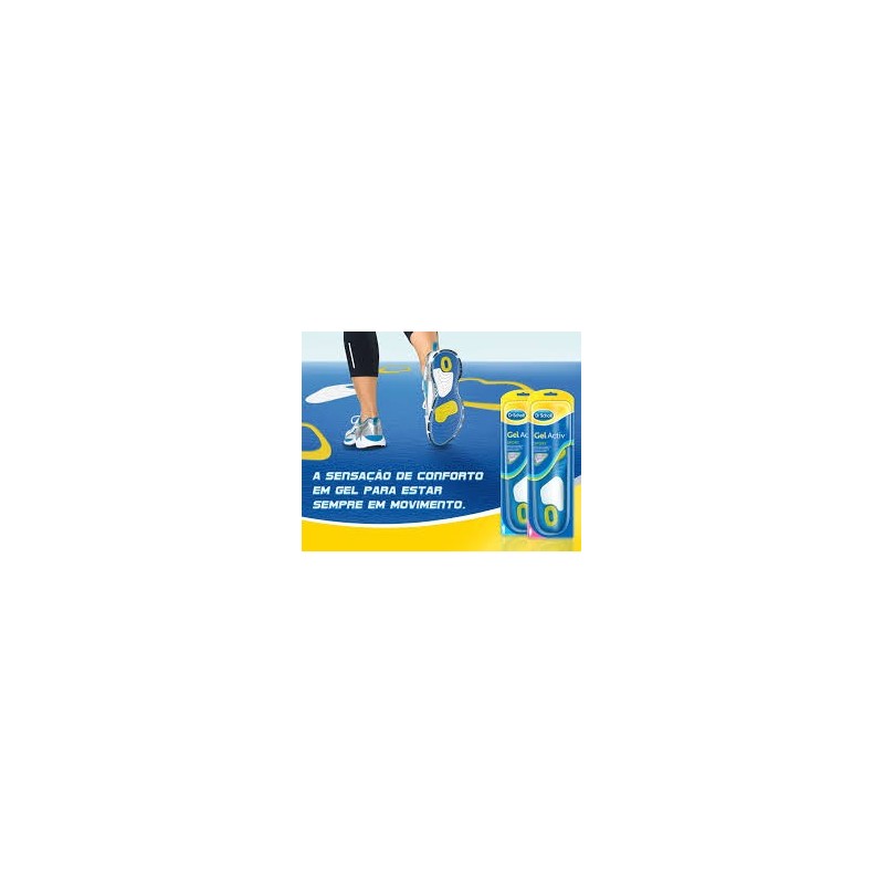 Dr. Scholl palmilha de gel ativo 38 -42