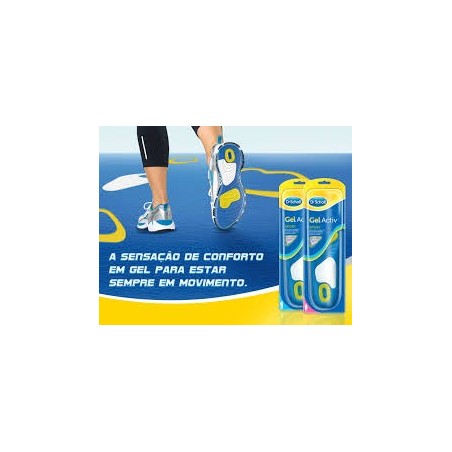 Dr. Scholl palmilha de gel ativo 38 -42