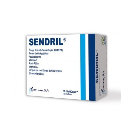 Sendril 30 cápsulas moles 