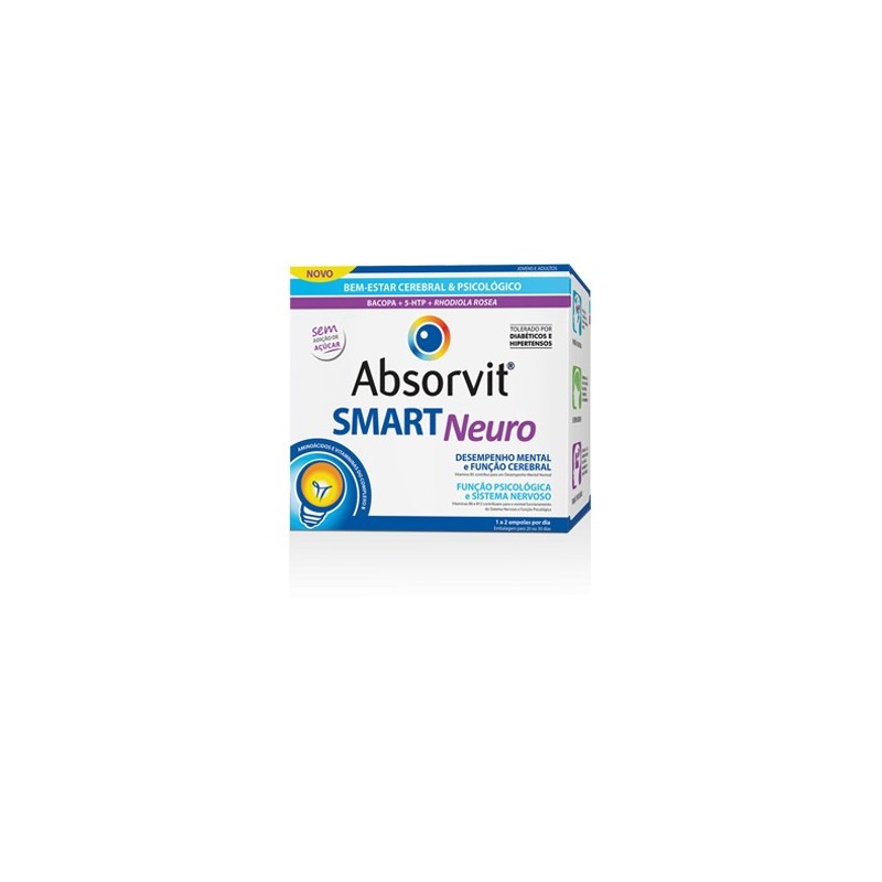 Absorvit Smart Neuro  solução oral 30 ampolas 10ml