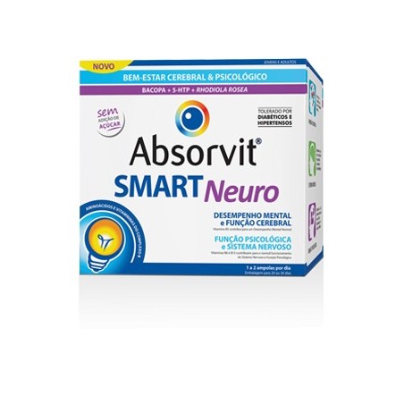 Absorvit Smart Neuro  solução oral 30 ampolas 10ml