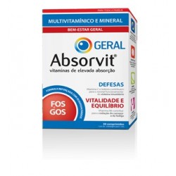 Absorvit geral 30 comprimidos 