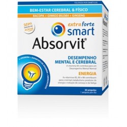 Absorvit Smart Plus extra forte 30 ampolas 10 ml