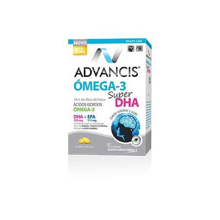 Advancis Ómega 3 super DHA 30 cápsulas