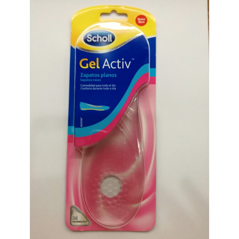 Dr. Scholl gel activ sapatos rasos palmilha de gel mulher