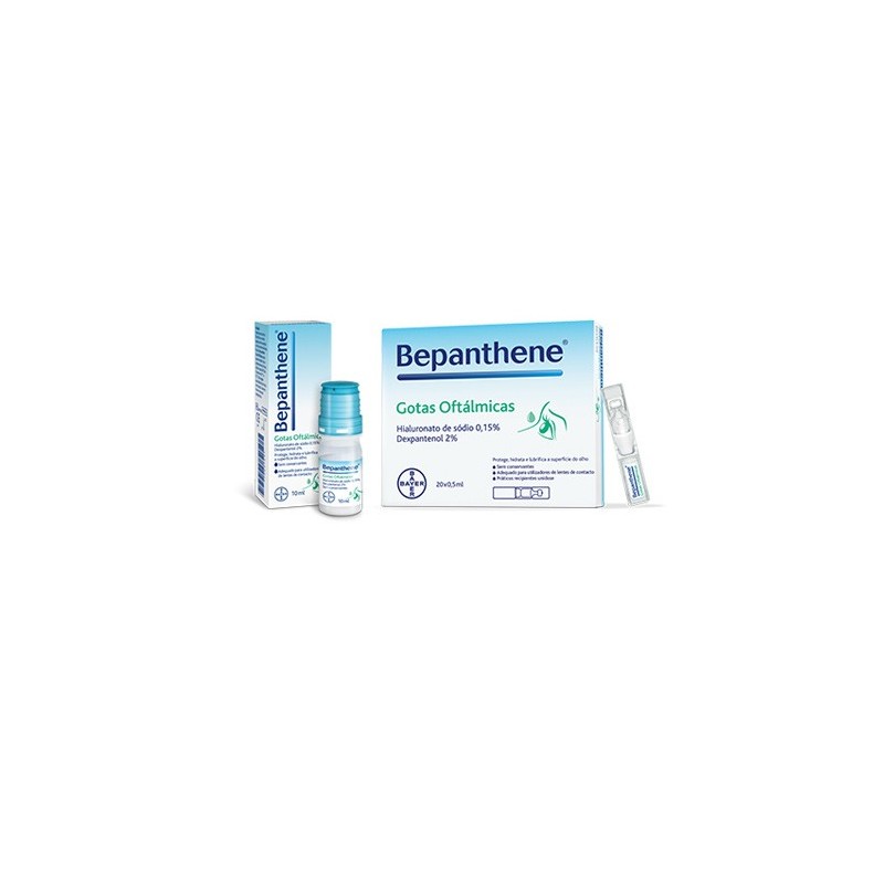 Bepanthene gotas oftálmicas 20 x 0.5  ml