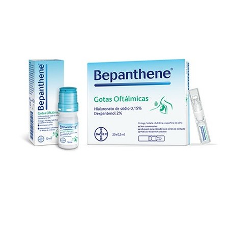 Bepanthene gotas oftálmicas 20 x 0.5  ml