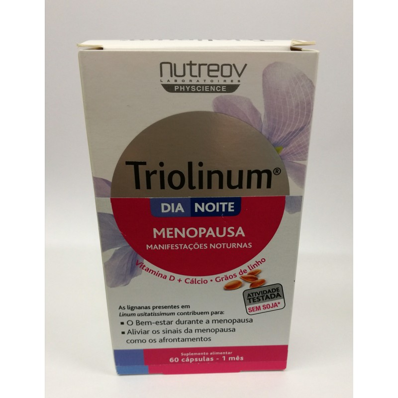 Triolinum dia noite menopausa 60 cápsulas 