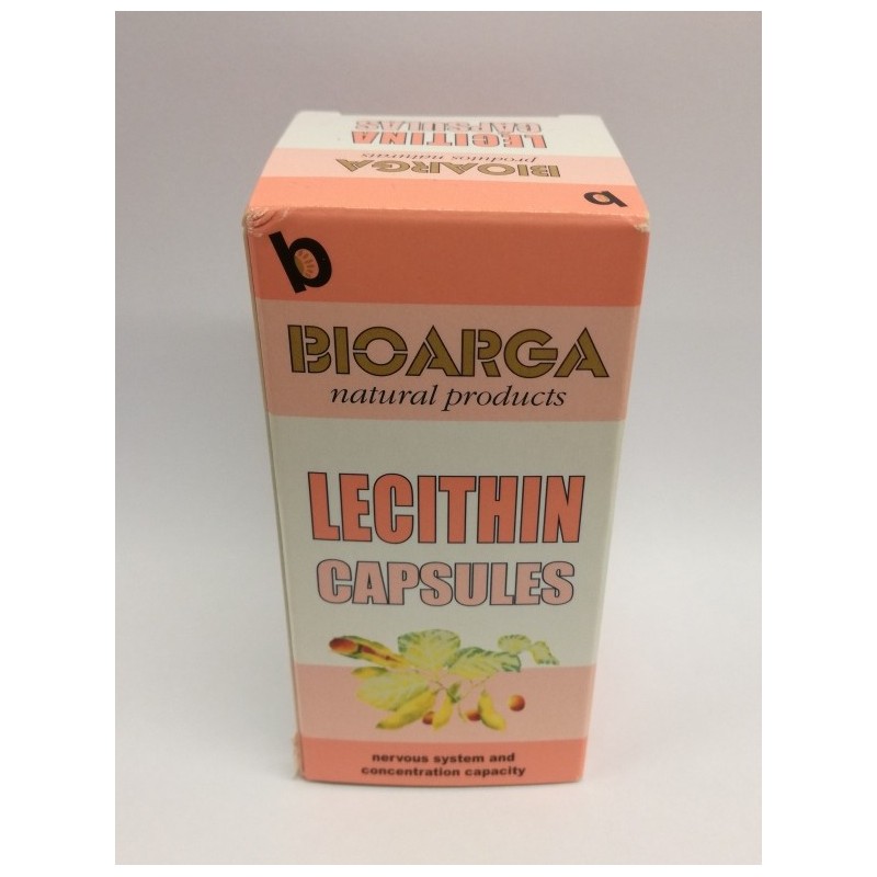 Bioarga Lecitina de soja 40 cápsulas