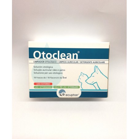 Otoclean solução auricular 18 frascos x 5 ml