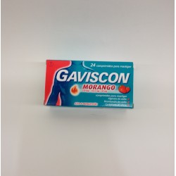 Gaviscon 24 comprimidos para mastigar sabor morango
