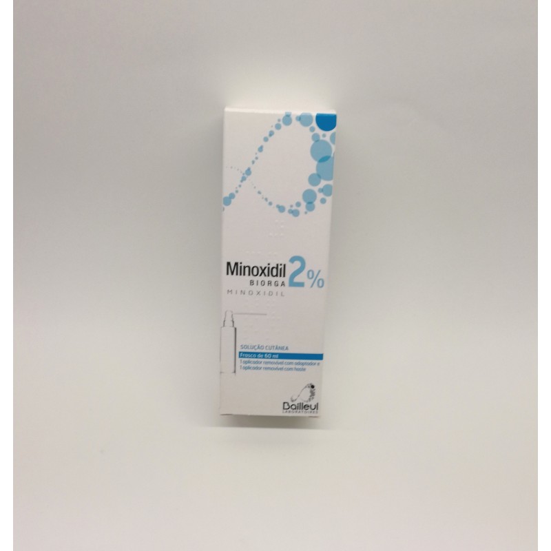 Minoxidil 2% solução cutânea 60 ml